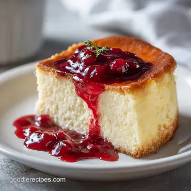 Classic Cheesecake with Sour Cream: Creamy Baked Dessert Recipe Card