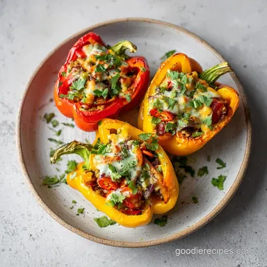 Stuffed Peppers with Rice: Tender in 45 Min