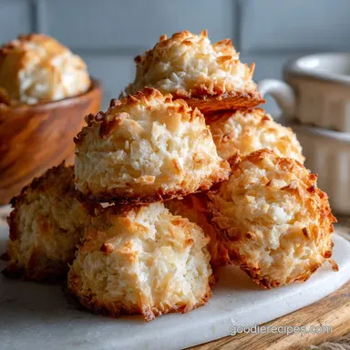 Coconut Cookies in 20 Minutes: Chewy & Crispy Baked Treats