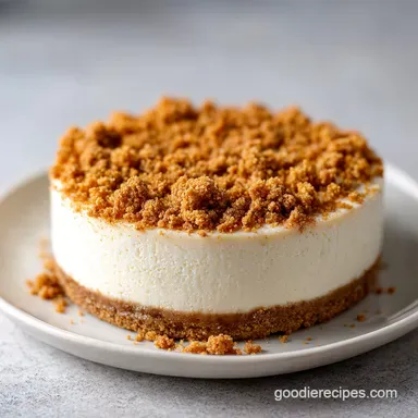 Coffee Cake Cheesecake for 10 Slices