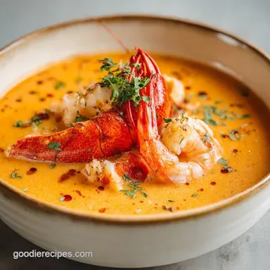 Crab and Shrimp Seafood Bisque Recipe in 60 Minutes Recipe Card