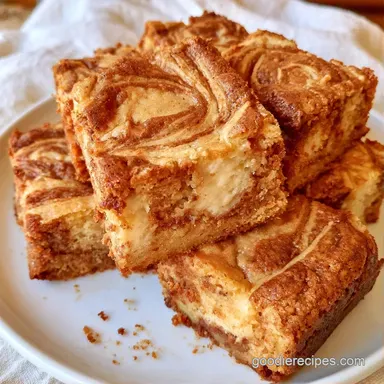 Cream Cheese Blondies in 50 Minutes Recipe Card