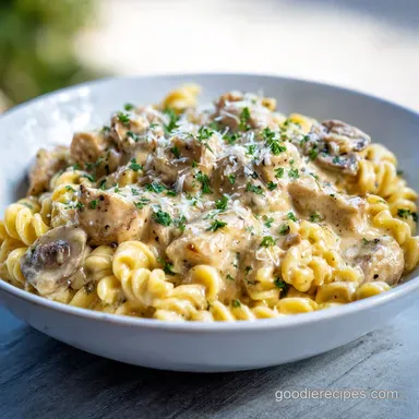 Chicken Stroganoff Recipe with Mushrooms | 30 Mins