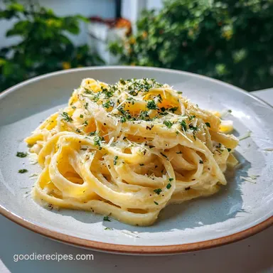 Quick 30 Minute Creamy Garlic Pasta - One-Pot