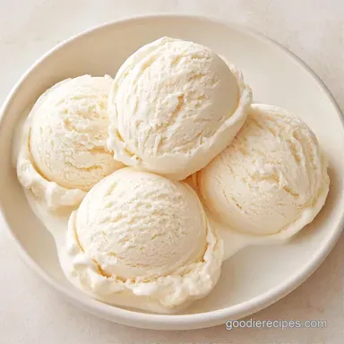 Vanilla Ice Cream in 30 Minutes Recipe Card