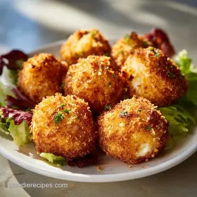 Four Cheese Bites in 32 Minutes: Crispy and Creamy Party Appetizer