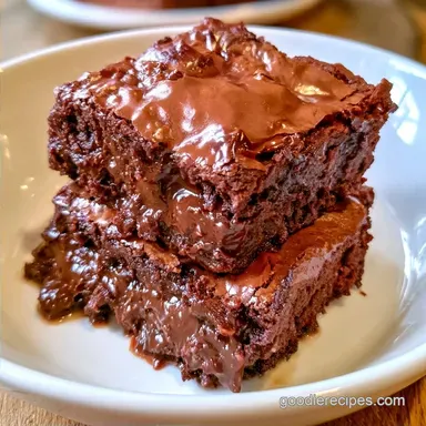 Dark Chocolate Brownies in 45 Minutes