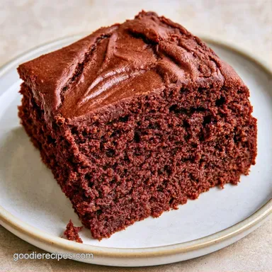 Dark Chocolate Olive Oil Cake: Italian Recipe Card