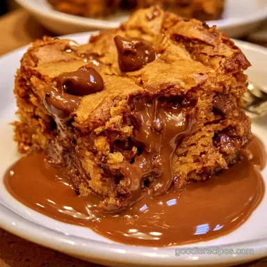 Easy Chocolate Chip Cookie Bars: Golden Recipe Card