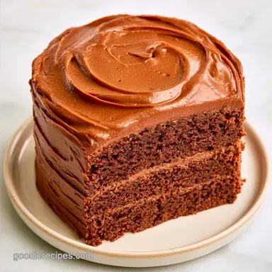 Easy Chocolate Layer Cake in 50 Minutes