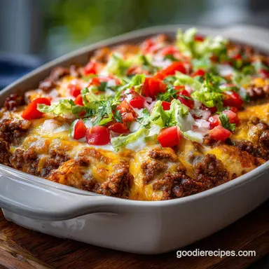 Mexican Casserole Recipe for 8 Servings