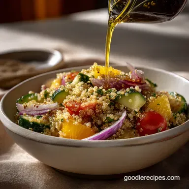 easy quinoa salad with lemon vinaigrette in 20 Minutes: Zesty & Al Dente