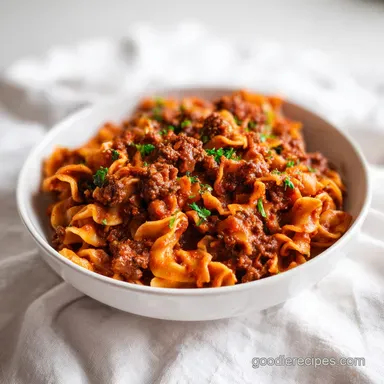 Easy Slow Cooker Taco Pasta for 8