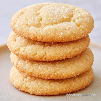 Easy Sugar Biscuits Recipe for 16 Cookies Recipe Card