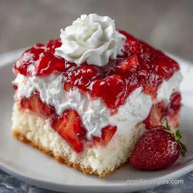 Fast Jello Poke Cake for 12 Servings