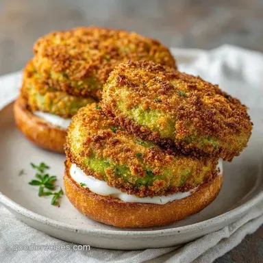 Fried Green Tomato Sliders in 30 Minutes Recipe Card