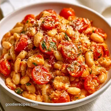Garlic Parmesan White Beans in 20 Minutes