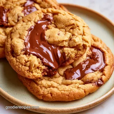 Dark Chocolate Chip Cookies in 20 Min Recipe Card