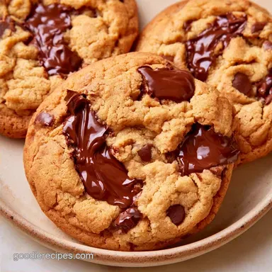 Dark Chocolate Chip Cookies in 20 Min