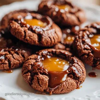 Gooey Rolo Cookies Recipe for 20 Servings