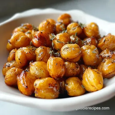Healthy Homemade Roasted Chickpeas Snack: Crispy Baked Recipe