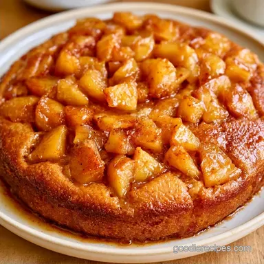 Apple Pie Cake with Fresh Apples