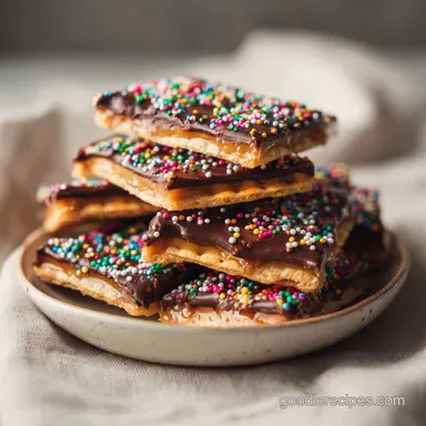 Saltine Toffee in 25 Minutes: A Buttery and Crispy Dessert Recipe Card