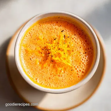 Immunity Boosting Orange Smoothie: Silky Recipe Card