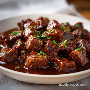 Instant Pot Beef Stew for 8 Servings Recipe Card