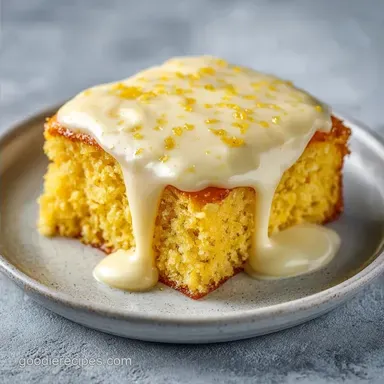 Instant Yellow Poke Cake for 12 Servings