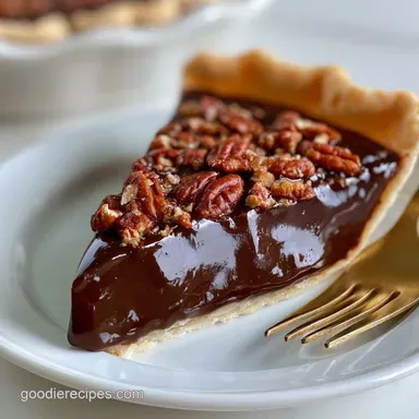 Kentucky Chocolate Nut Pie for 8 Slices