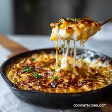 Korean Corn Cheese with Mozzarella for 4 Servings Recipe Card