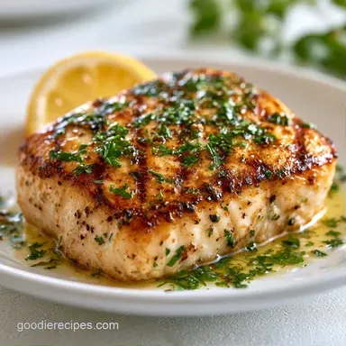 Light Herb Grilled Fish in 38 Minutes Recipe Card
