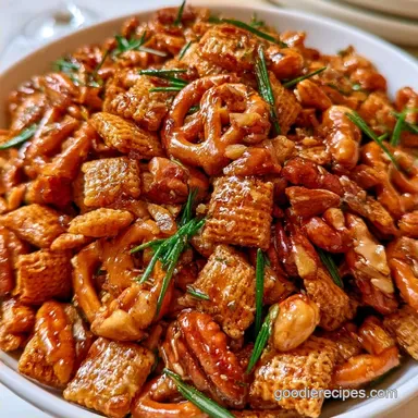 Maple Rosemary Chex Mix in 40 Minutes