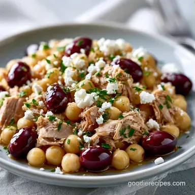 Mediterranean Tuna Salad in 20 Minutes Recipe Card