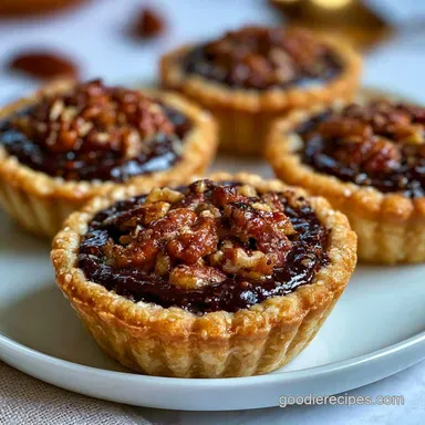 Mini Derby Pie Tarts in 40 Minutes Recipe Card