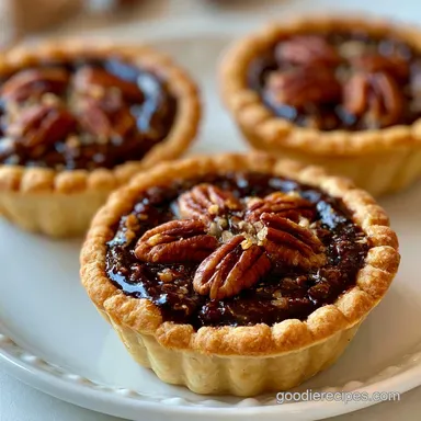 Mini Derby Pie Tarts in 40 Minutes
