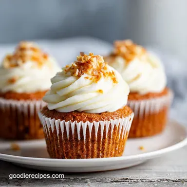 Carrot Cake Cupcakes in 42 Minutes