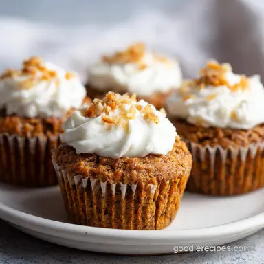 Carrot Cake Muffins Recipe: 37 Minute Prep Recipe Card
