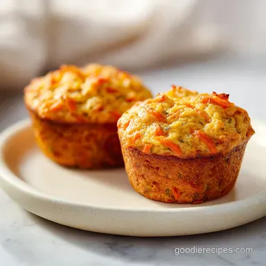 Carrot Muffins in 40 Minutes Recipe Card