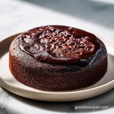 Chocolate Cake in 55 Minutes: A Moist and Tender Homemade Dessert Recipe Card