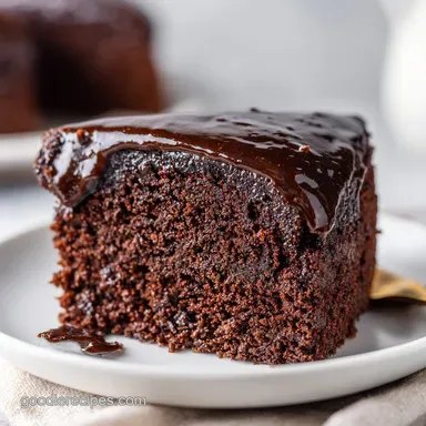 Chocolate Cake in 55 Minutes: A Moist and Tender Homemade Dessert