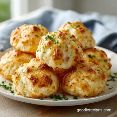 Mozzarella Biscuit Bombs: Flaky Garlic Bites in 20 Minutes Recipe Card