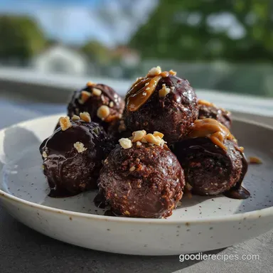 Easy No-Bake Energy Bite with Dates and Peanut Butter: 3 Ingredient Recipe