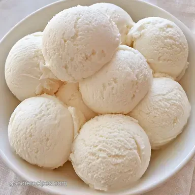 Vanilla Ice Cream with Condensed Milk Recipe Card
