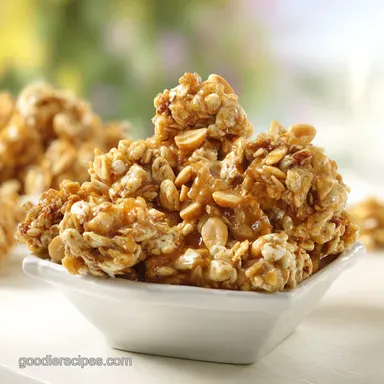 Peanut Butter Granola: Crispy Baked Recipe Card