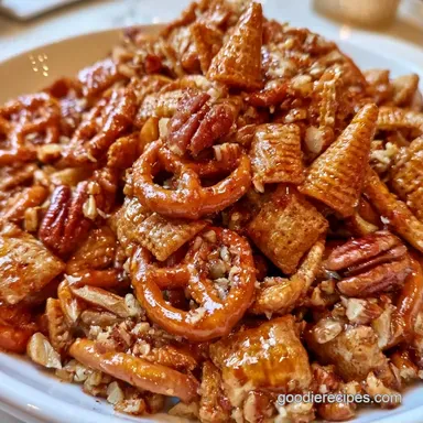 Pumpkin Pie Chex Mix in 30 Minutes Recipe Card