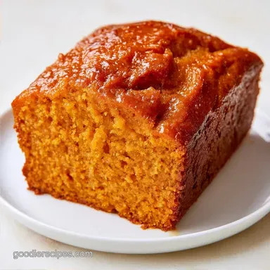 Pumpkin Pound Cake with Sour Cream