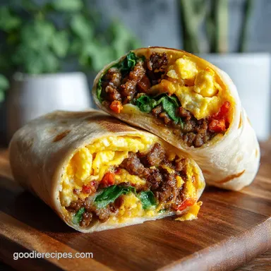 Quick Breakfast Burritos for Meal Prep: Freezer-Friendly