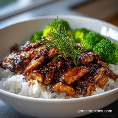 Teriyaki Chicken in 20 Minutes with Mirin Glaze